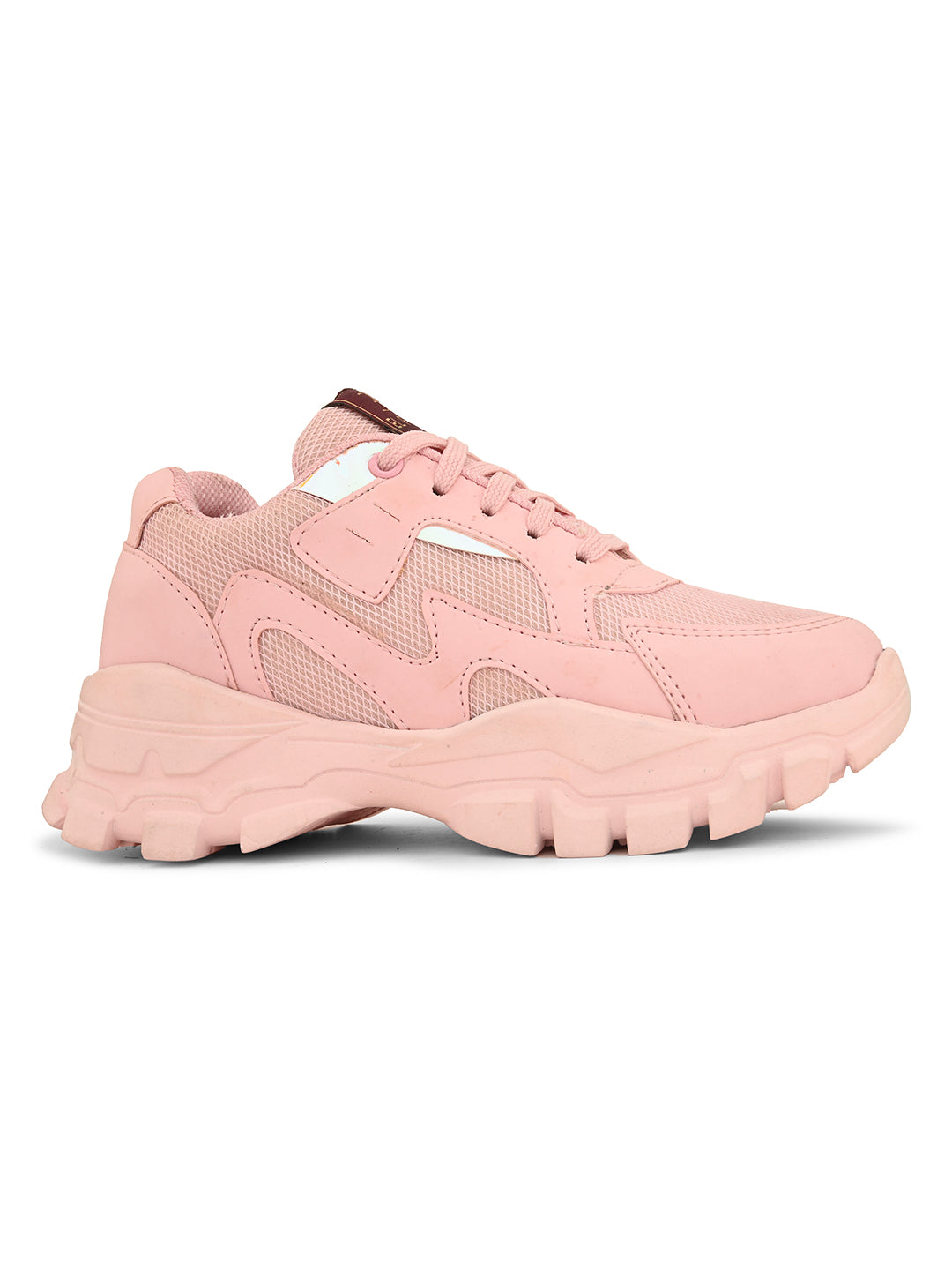 A image of elpaso pink sneaker with a trendy design