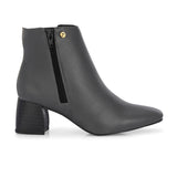 EL PASO Women Suede Faux Leather Casual Chelsea Boots