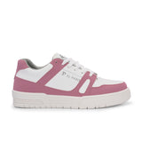 Lace-Up Platform Heel Sneakers