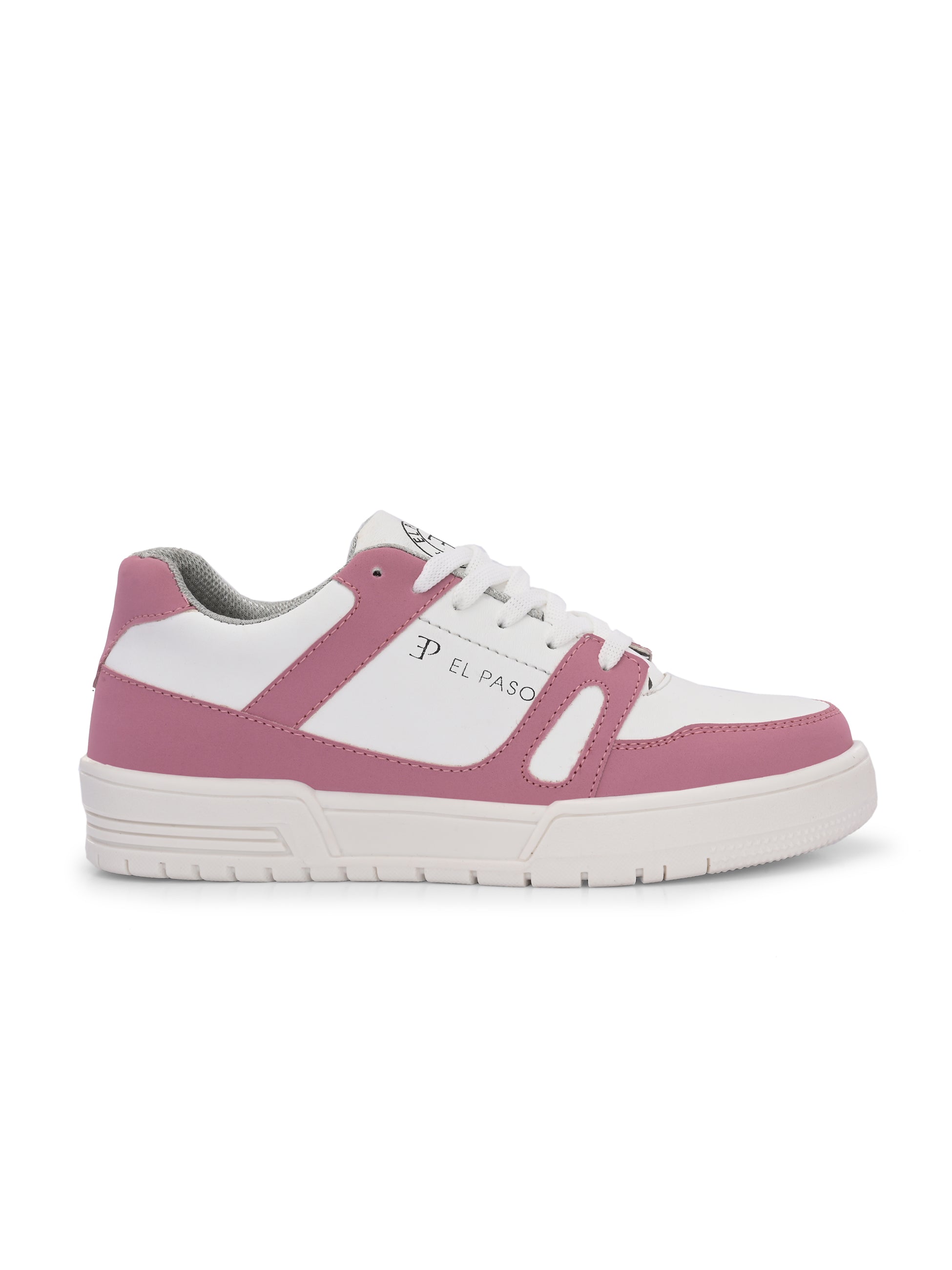 Lace-Up Platform Heel Sneakers