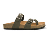 Women One Toe Flats with Buckles