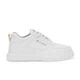 Lace-Up Platform Heel Sneakers