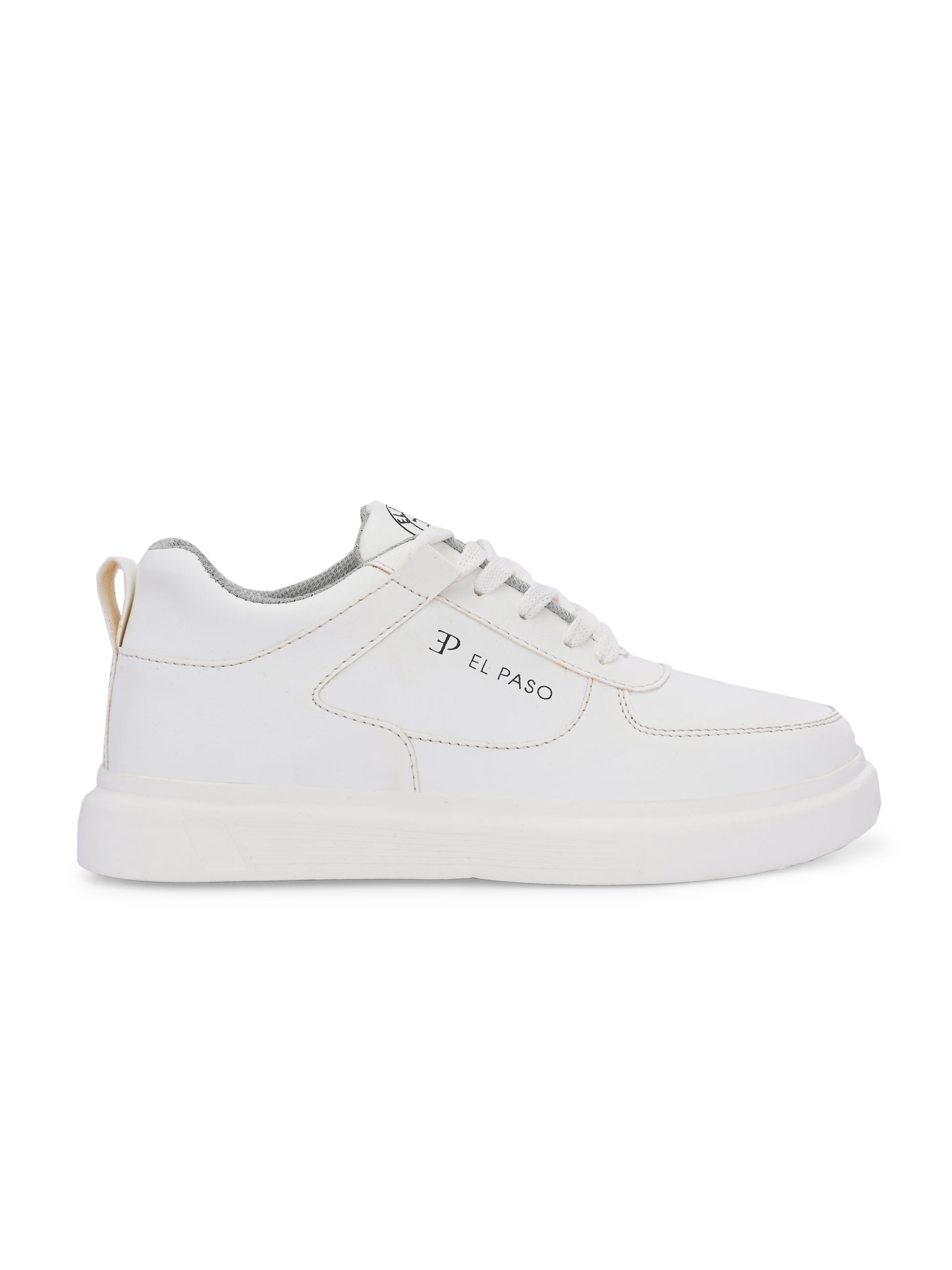 Lace-Up Platform Heel Sneakers