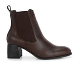 EL PASO Women Faux Leather Casual Slip On Boots