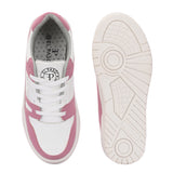 Lace-Up Platform Heel Sneakers