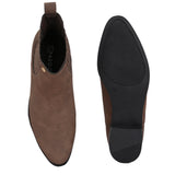 El Paso Women Faux Leather Casual Chelsea Boots