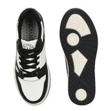 Lace-Up Platform Heel Sneakers