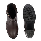 Midnight High-Heeled Ankle Boot For Women