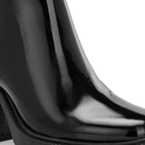 EL PASO Women Faux Leather Casual Chelsea Boots