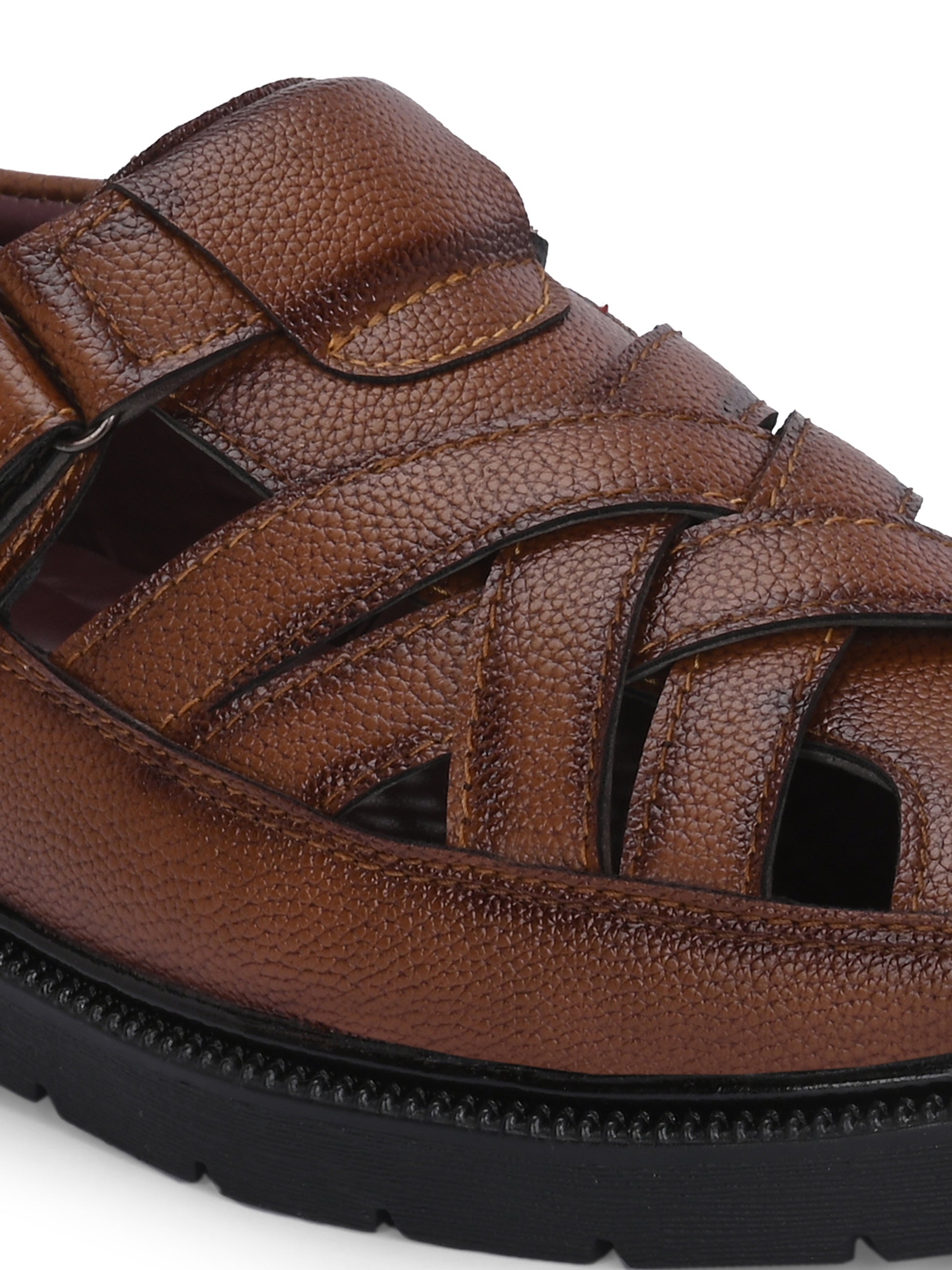 Elpaso Leather Shoe-Style Sandal