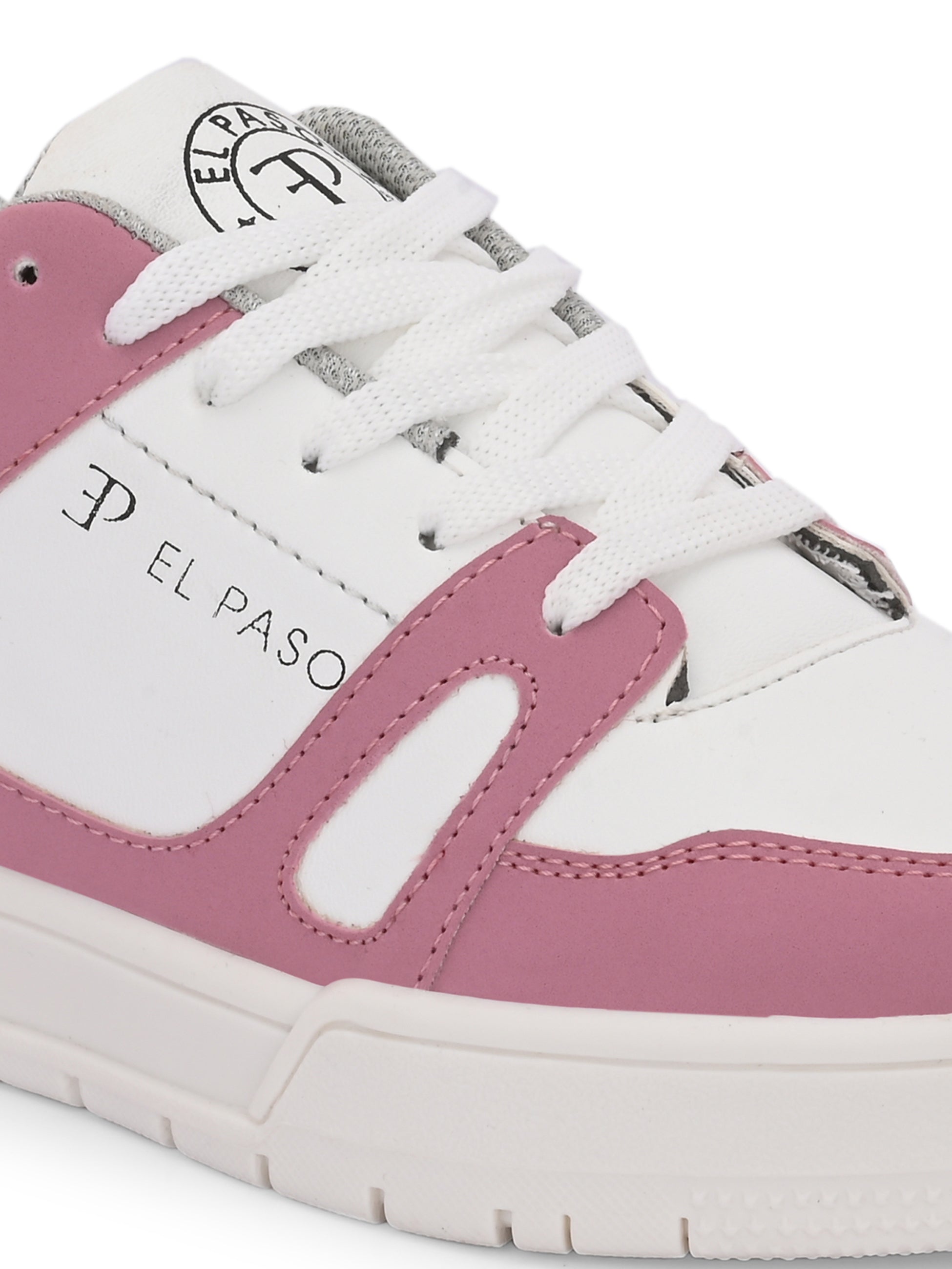 Lace-Up Platform Heel Sneakers
