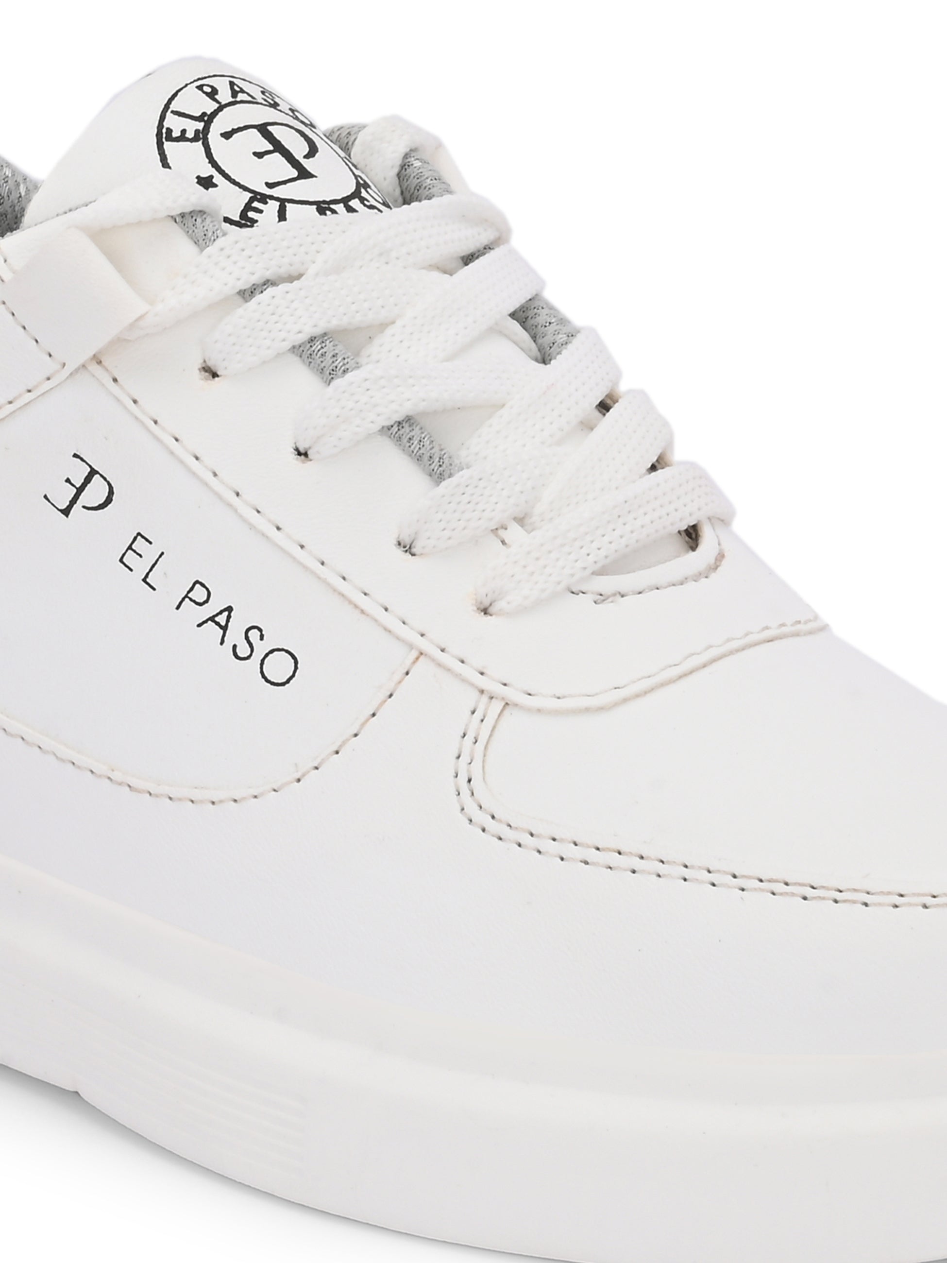 Lace-Up Platform Heel Sneakers