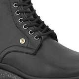 EL PASO Women Faux Leather Casual Lace Up Boots