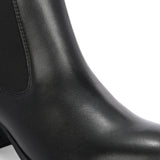 EL PASO Women Faux Leather Casual Slip On Boots