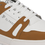 EL PASO Faux Leather Casual Shoes Lace Up Sneakers For Women - El Paso Fashion