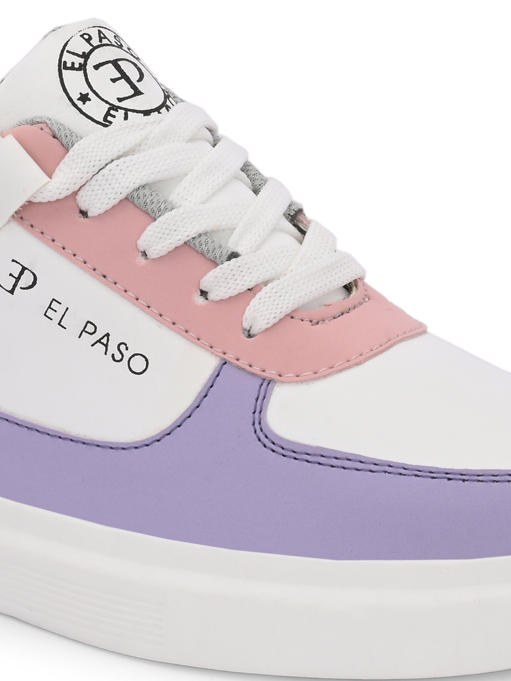 Lace-Up Platform Heel Sneakers