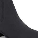 El Paso Women Faux Leather Casual Chelsea Boots