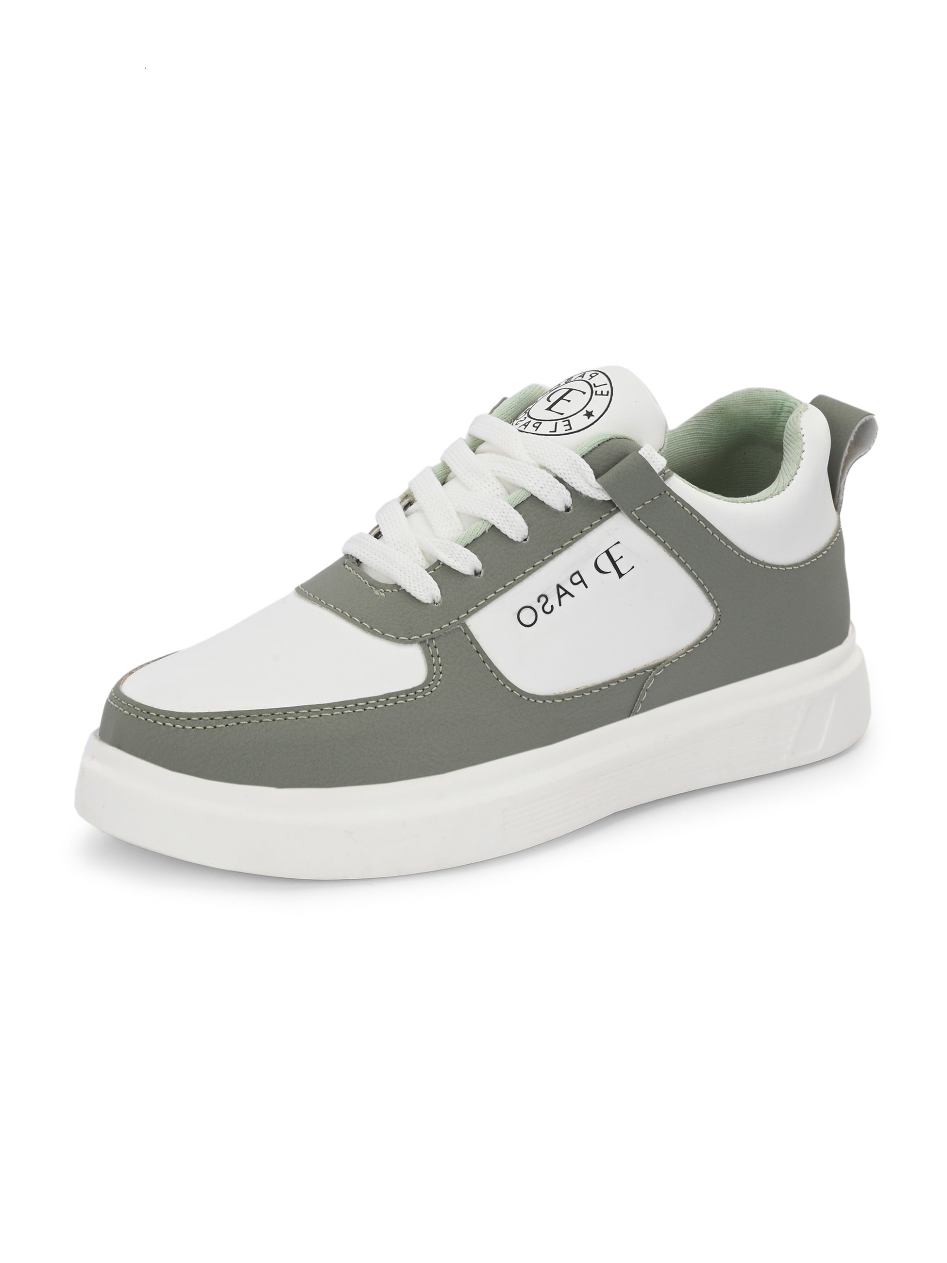 Lace-Up Platform Heel Sneakers