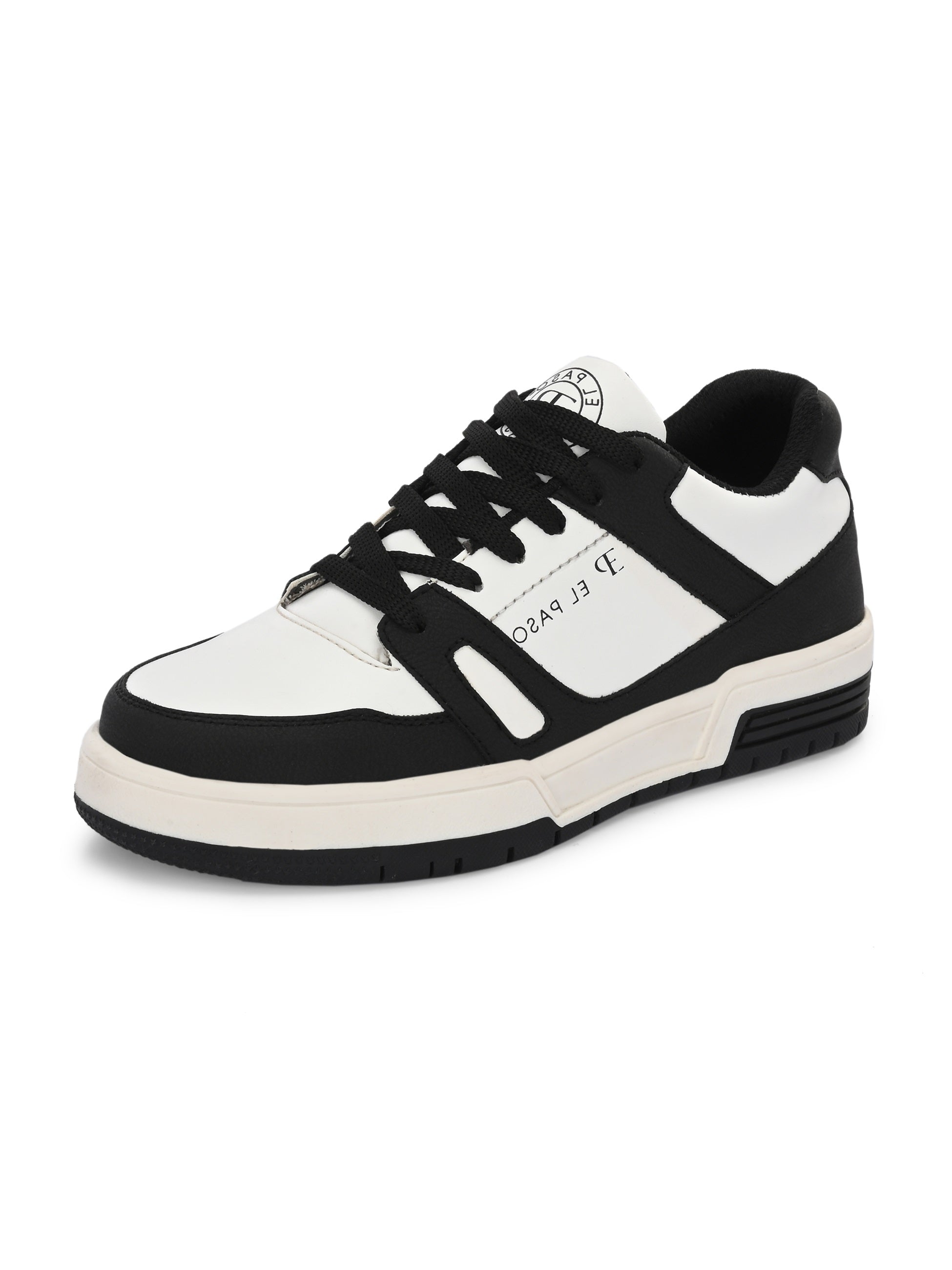 Lace-Up Platform Heel Sneakers