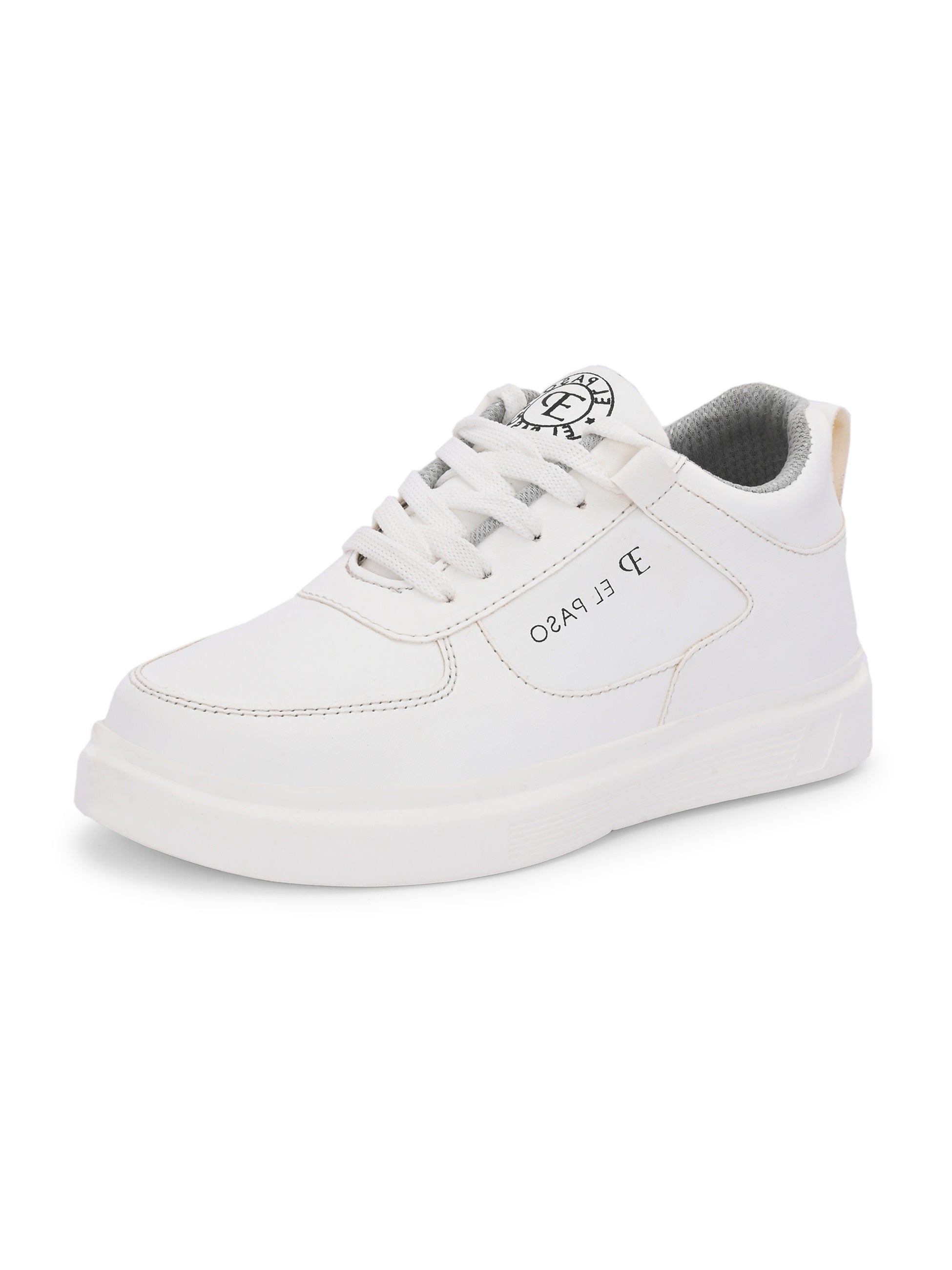 Lace-Up Platform Heel Sneakers