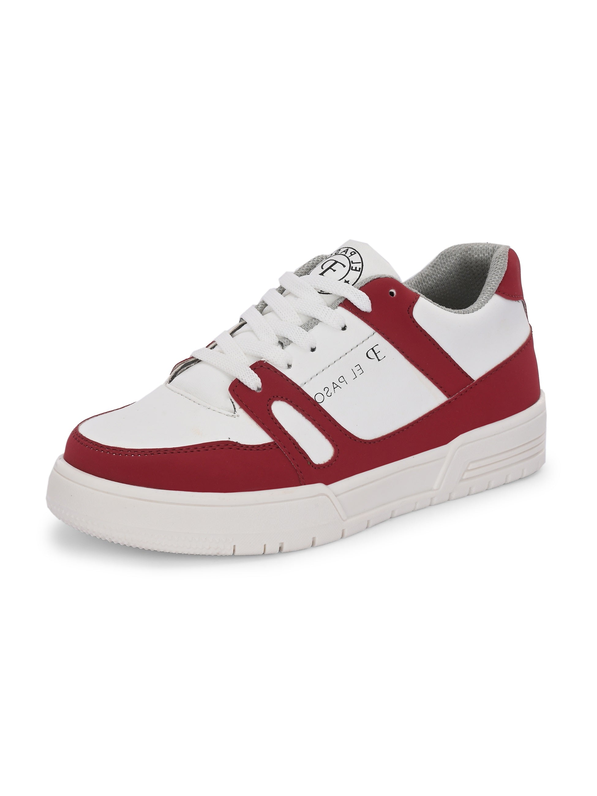 Lace-Up Platform Heel Sneakers