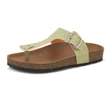 Women Synthetic Open Toe Flats