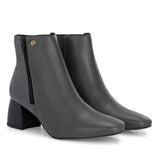 EL PASO Women Suede Faux Leather Casual Chelsea Boots