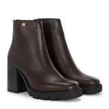 EL PASO Women Faux Leather Casual Chelsea Boots