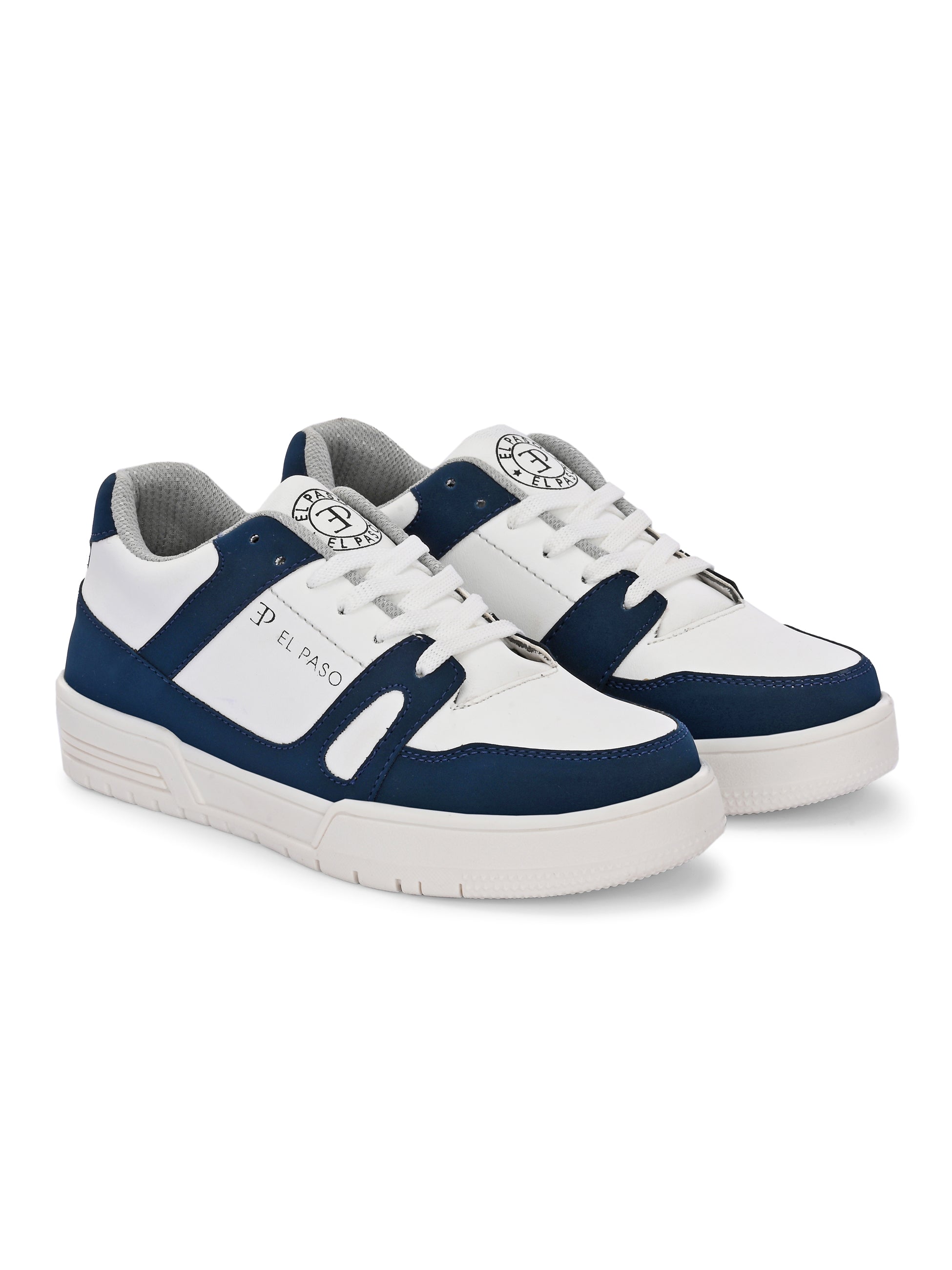 Lace-Up Platform Heel Sneakers