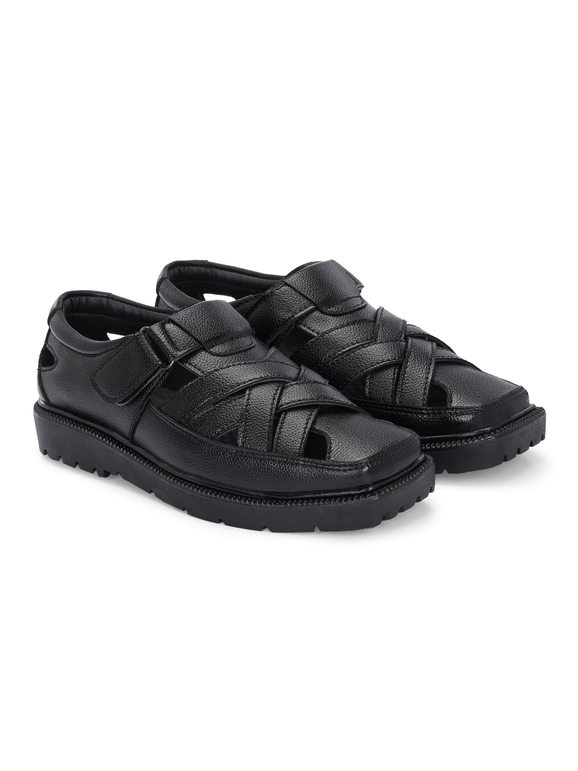 Elpaso Leather Shoe-Style Sandal