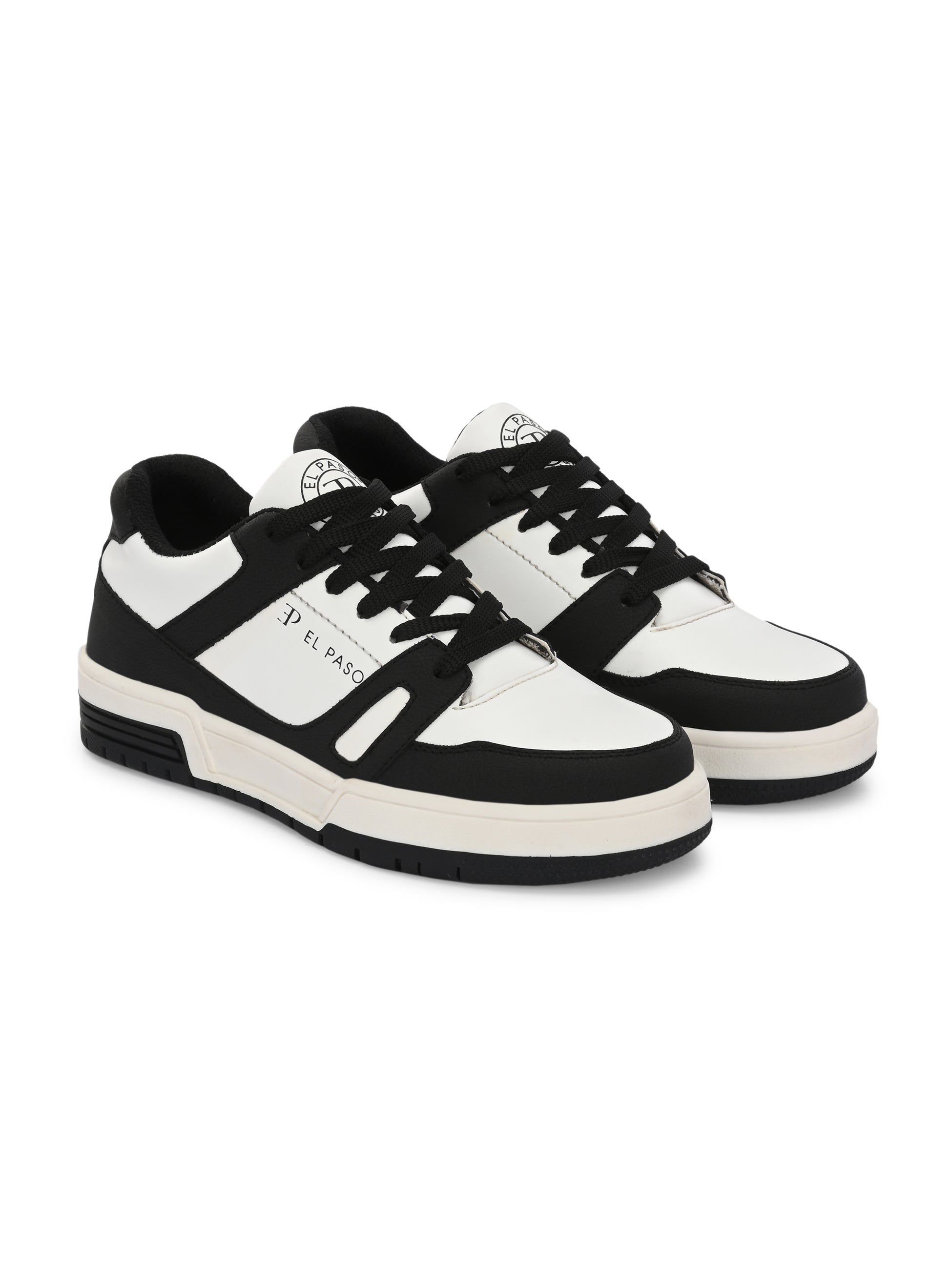 Lace-Up Platform Heel Sneakers