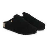 Black Women Slip On Casual Sandals for comfortable and classy look