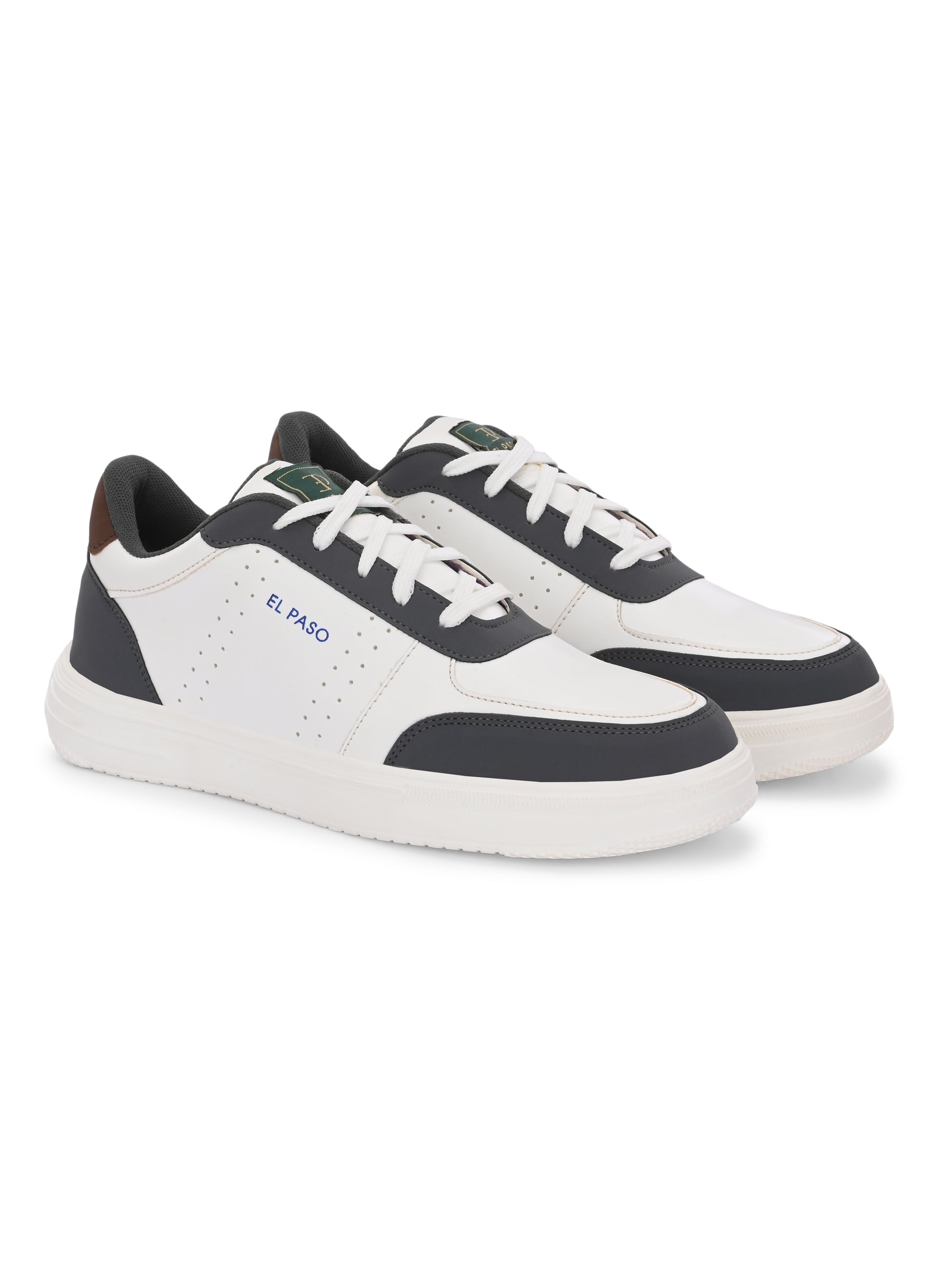 Colourblocked Round Toe Lightweight Sneakers for men