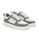 Lace-Up Platform Heel Sneakers