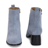 El Paso Women Faux Leather Casual Chelsea Boots