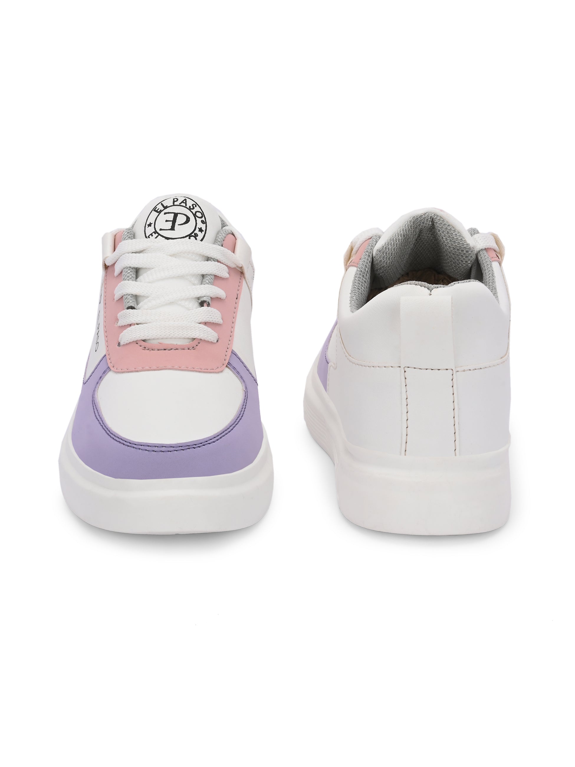 Lace-Up Platform Heel Sneakers