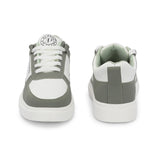 Lace-Up Platform Heel Sneakers