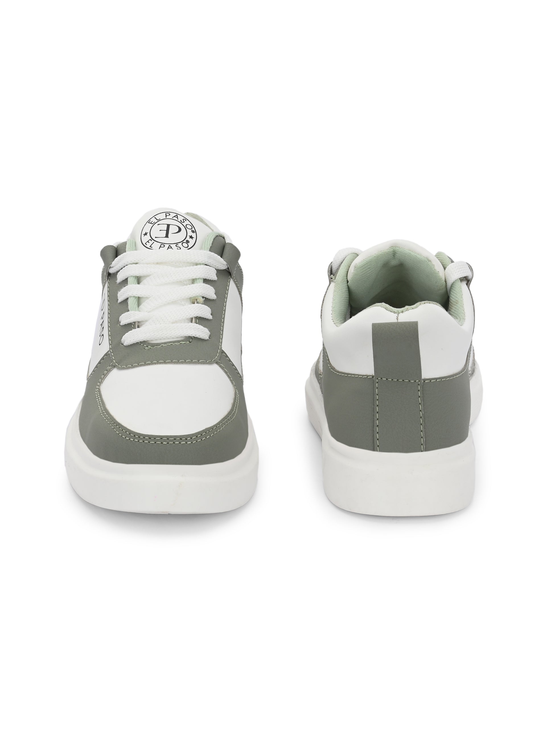 Lace-Up Platform Heel Sneakers