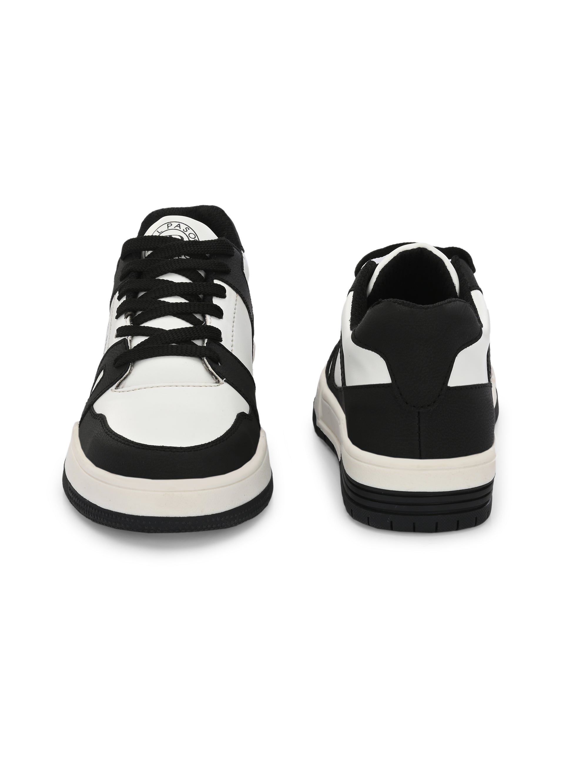 Lace-Up Platform Heel Sneakers