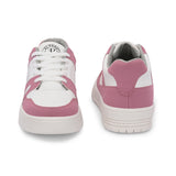 Lace-Up Platform Heel Sneakers