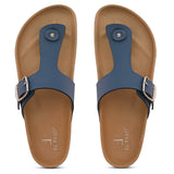 Women Synthetic Open Toe Flats