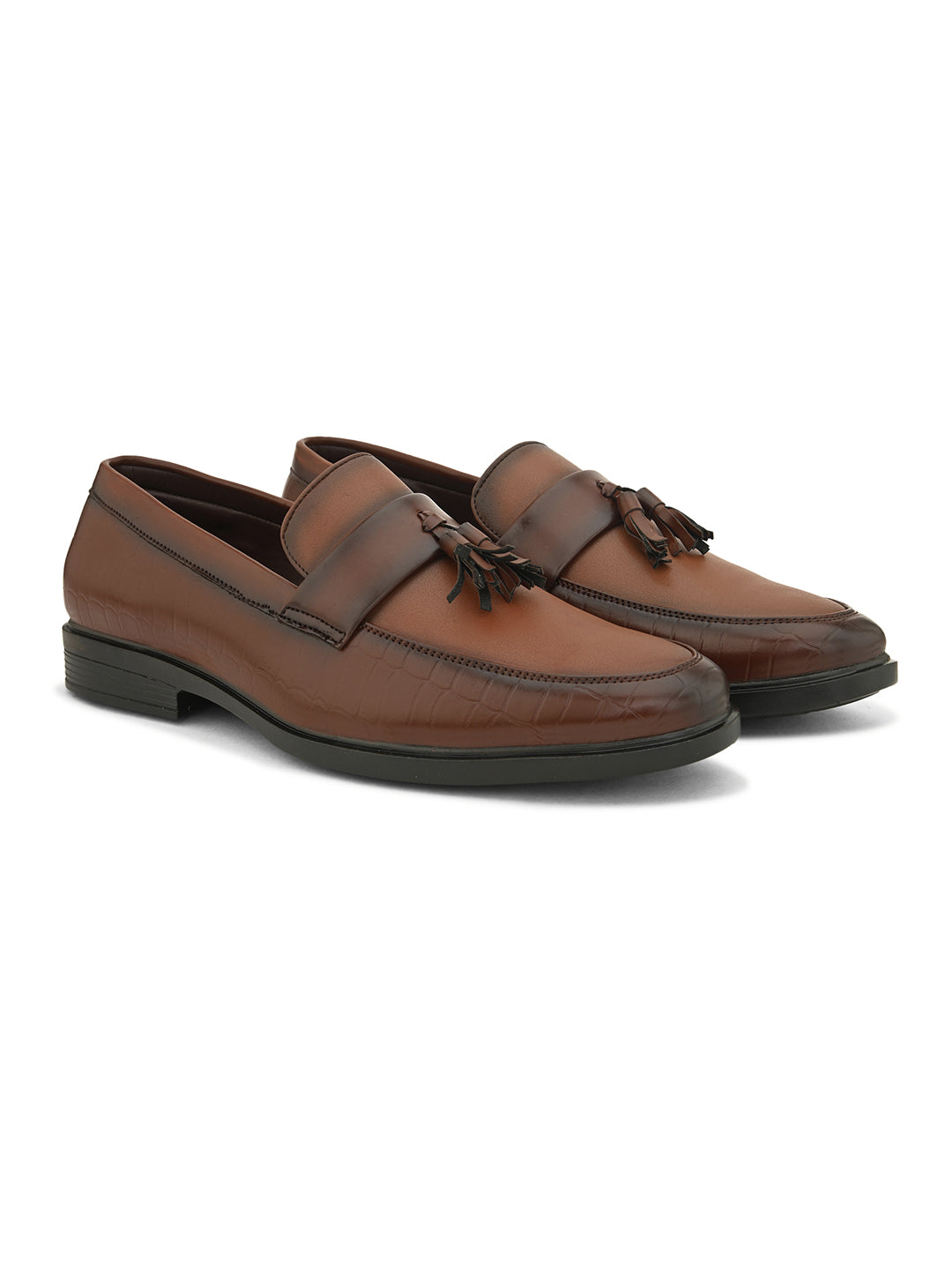 A image of Elpaso Men Leather Formal Loafer