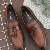 A image of Elpaso Men Leather Formal Loafer