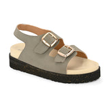 El Paso Buckles Platform Sandals