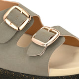 El Paso Buckles Platform Sandals
