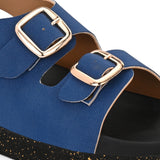 El Paso Buckles Platform Sandals