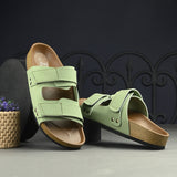 El Paso Women Velcro One Toe Flats