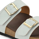 El Paso Women One Toe Flats with Buckles