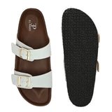 El Paso Women One Toe Flats with Buckles