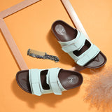 El Paso Women Velcro One Toe Flats